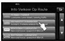 KIA 2010 Navigation - Info over route - 1
