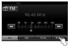 KIA 2010 Navigation - Stations opslaan en oproepen - 1