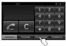 KIA 2010 Navigation - De lijst van recente telefoontjes bijwerken - 1