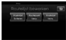 KIA 2010 Navigation - Een reisdoel of tussenstop be-werken of wissen - 5