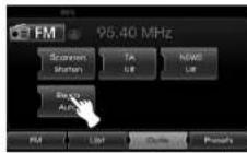 KIA 2010 Navigation - Regiokeuze autom/uit - 1