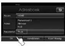 KIA 2010 Navigation - Uw huisadres opslaan - 4