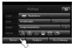 KIA 2010 Navigation - Adressen opzoeken - 8