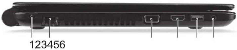 ACER Aspire E1-432G - Linkerkant - 1