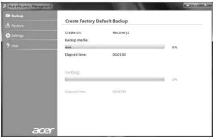 ACER Travelmate 5725 - Een herstelback-up maken (usb-flashdrive) - 6