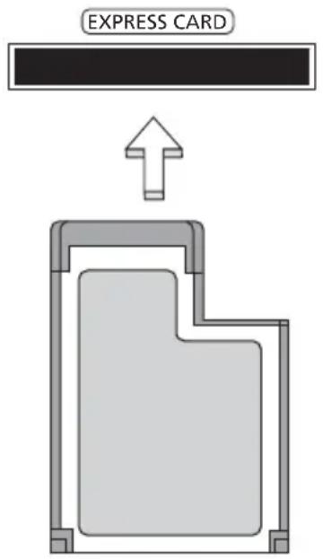 ACER Extensa 5410 - Een ExpressCard plaatsen - 1
