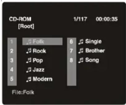 CD-ROM [Root] 1 Folk 6 Single 2 Rock 7 Brother 3 Pop 8 Song 4 Jazz 5 Modern File:Folk