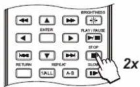 BRIGHTFINDS ENTER PLAY / PAUSE STOP RETURN REPEAT SLOW TALL A-B 2x