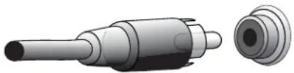 HARMAN KARDON AVR 161/230C - Subwoofer-aansluitingen - 1