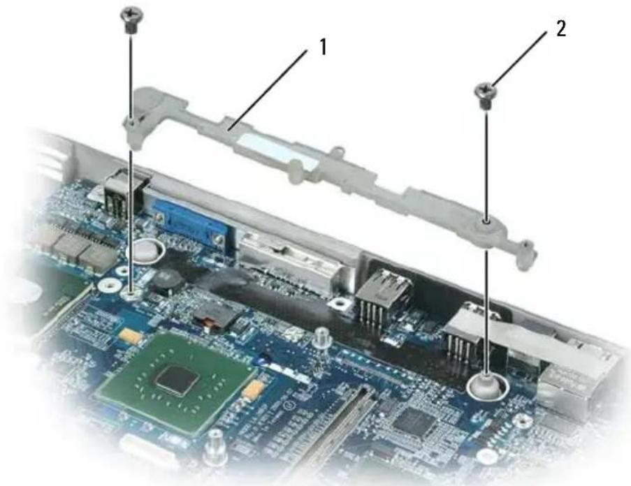 DELL Precision M6500 - Het moederbord verwijderen - 8