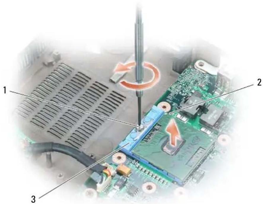 DELL Precision M6500 - De processormodule verwijderen - 8