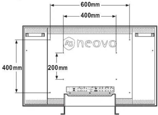 AG Neovo TX-W32 - Muurmontage - 1