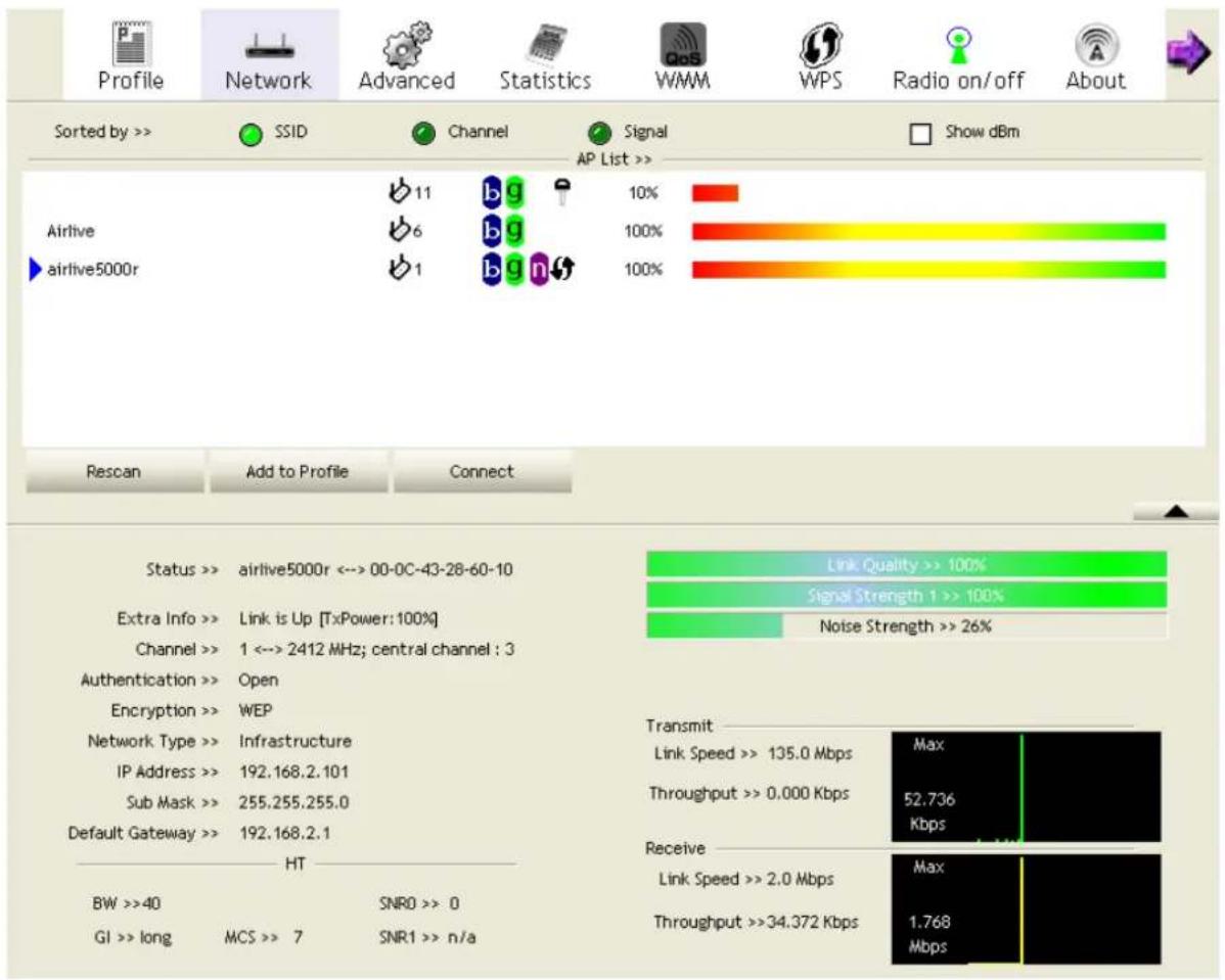 AIRLIVE WN-360USB - Using AirLive Utility - 3