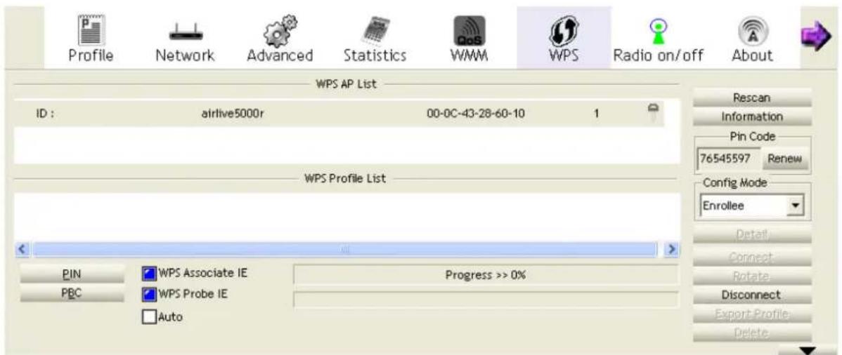 AIRLIVE WN-360USB - WPS Setup - PIN - 2