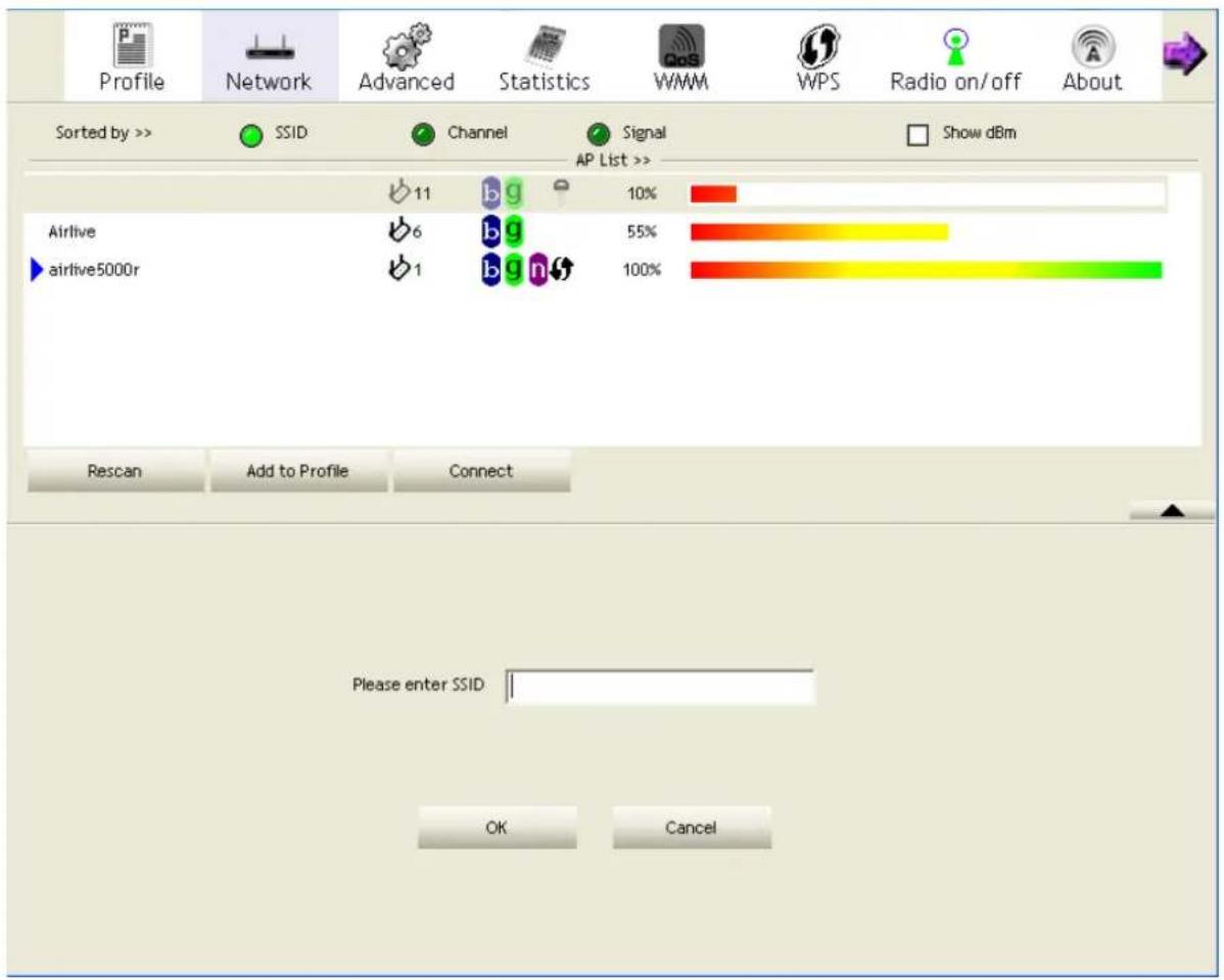 AIRLIVE WN-360USB - Connect to an Access Point - 2