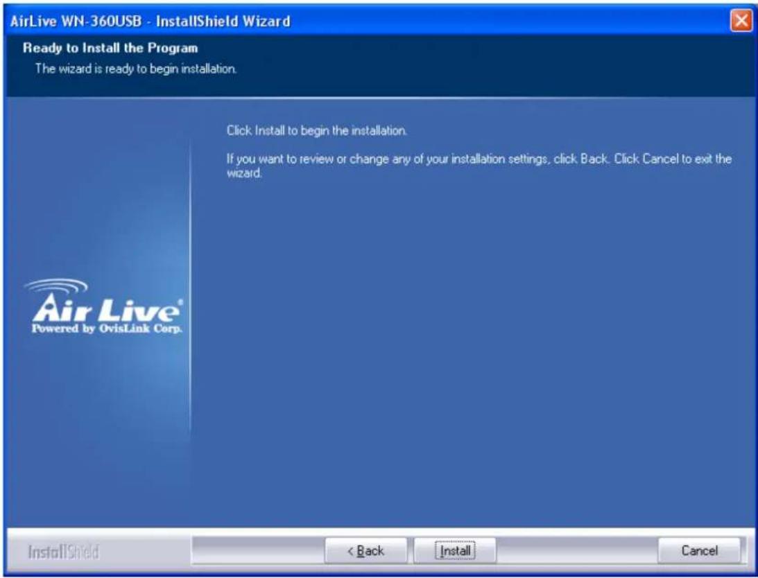 AIRLIVE WN-360USB - Network Card Installation - 6