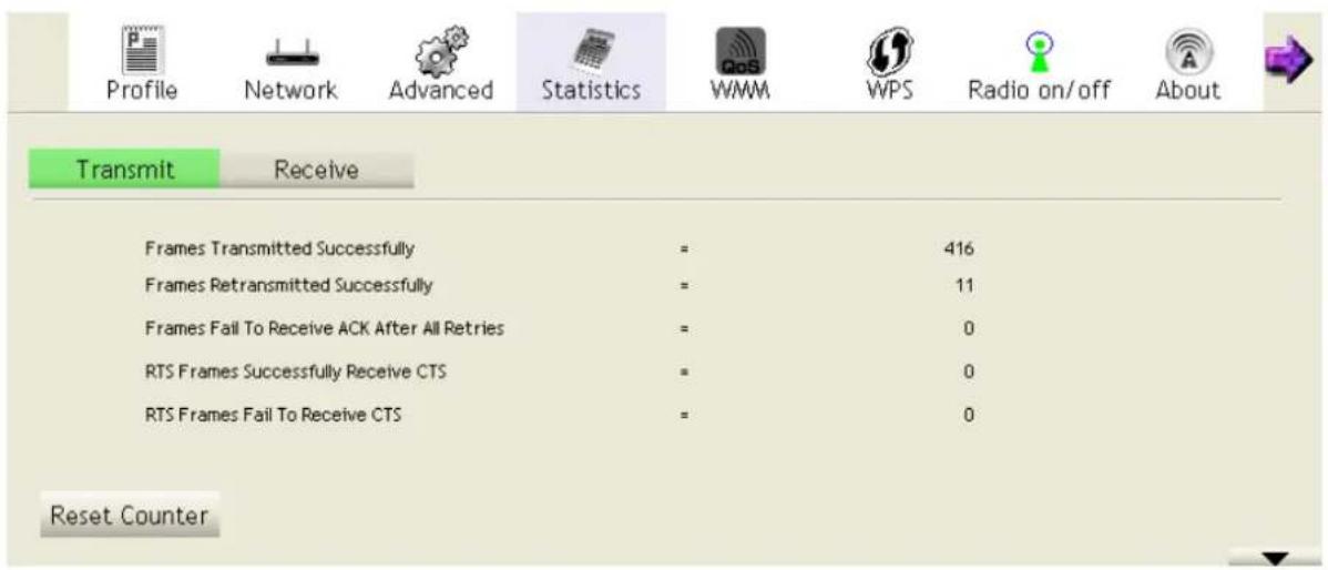 AIRLIVE WN-360USB - View Network Statistics - 2