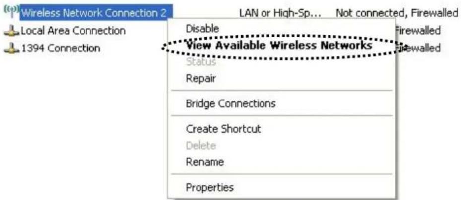 AIRLIVE WN-360USB - Click 'Network Connections'. - 2