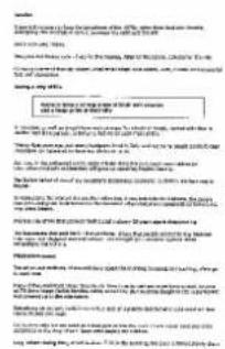 Scanned text of a formal letter or document with multiple paragraphs and numbered sections, likely from an academic or legal document.