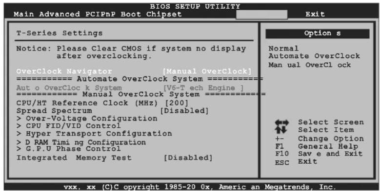BIOSTAR TA890FXE - Manual Overclock System (M.O.S.) - 2