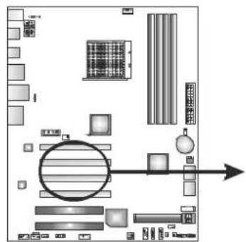 BIOSTAR TA890FXE - PEX16\_2: PCI-Express Gen2 x1 Slot - 1
