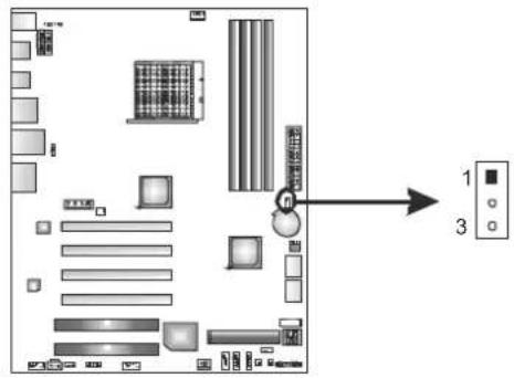 BIOSTAR TA890FXE - JCMOS1: Clear CMOS Header - 1