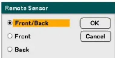 NEC NP4001-08ZL - Remote Sensor - 1