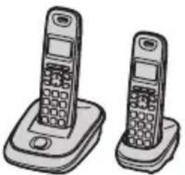 PANASONIC KX-TG4011N - Model composition - 1