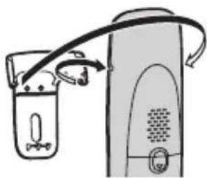 PANASONIC KX-TG4011N - Belt clip - 1