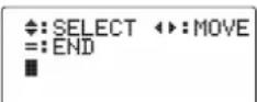SHARP EL-W516XBSL - Name display function - 1