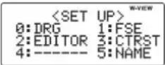 SHARP EL-W516XBSL - SET UP Menu - 1