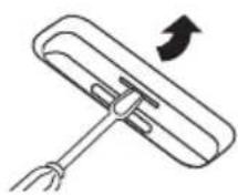 SHARP DK-CL5P - ■ To remove iPod or iPhone adaptor - 1