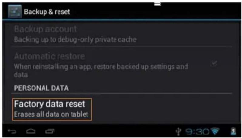 Sungale ID436WTA - » To Clear App History Date - 1