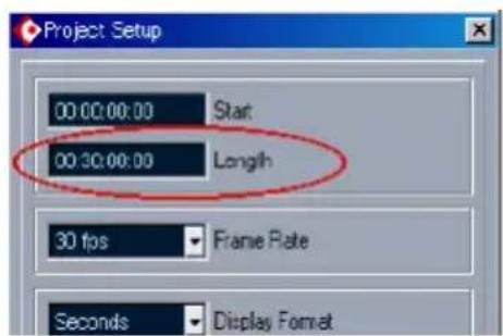 TEAC US-144 - I cannot set the locator region to more than ten minutes. - 2