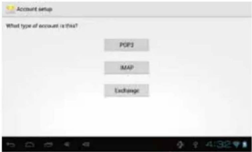 Account setup What type of account is true? POPJ MAP Exchange
