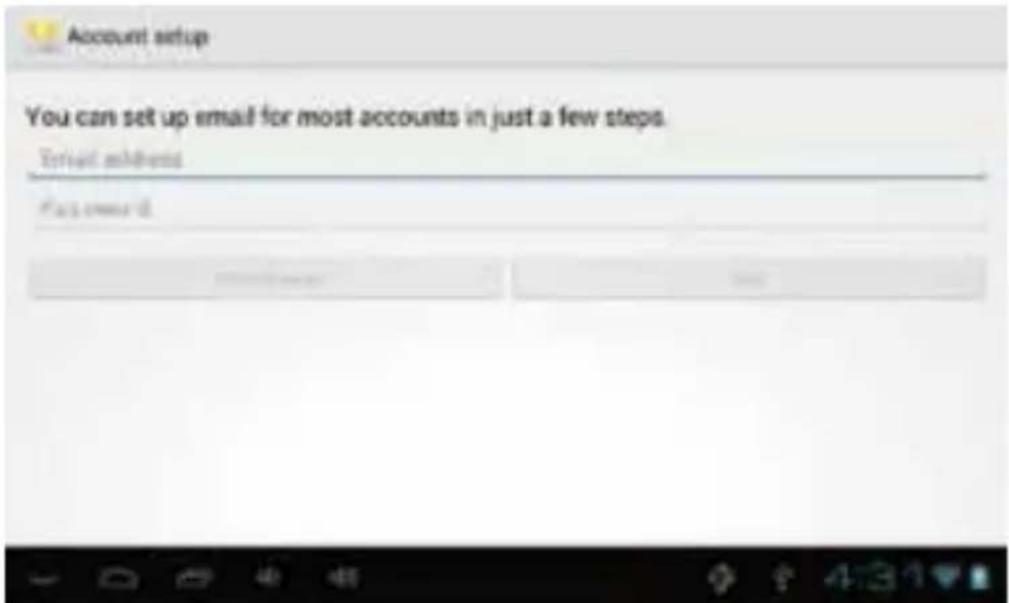 Account setup You can set up email for most accounts in just a few steps. Email address Fax: email ID: Email: email Email: email Email: email