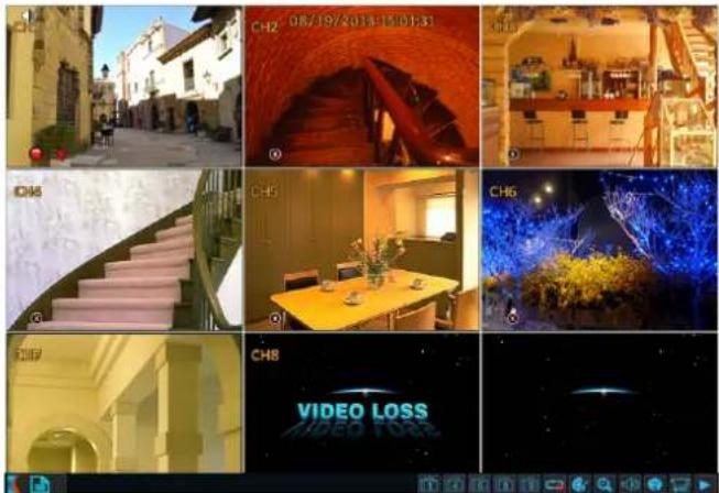 CH2 06/19/2015 15:00:31 CH8 CH5 CH6 CH8 VIDEO LOSS VIDEO TIME