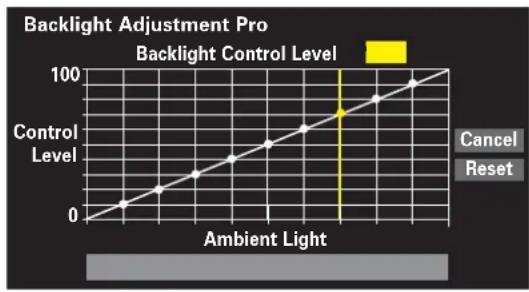TOSHIBA 42ZV635DB - Auto Brightness Sensor Settings - 2