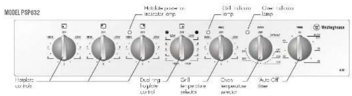 WESTINGHOUSE GSP625 - THIS APPLIANCE MUST DE EARTHED - 1