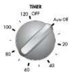 WESTINGHOUSE GSP625 - 2-HOUR "AUTO OFF" TIMER - 2