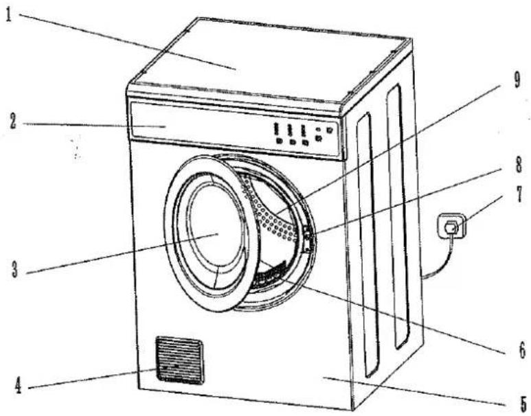 KELVINATOR KTD61W - Part name - 1