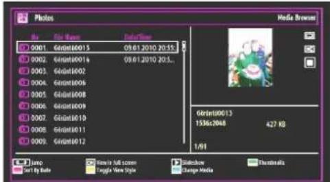 Photos Media Browser File Edit View Date/Time 0001 640m160015 09.01.2010 20:59 0002 640m160016 09.01.2010 20:59 0003 640m16002 0004 640m16006 0005 640m16008 0006 640m16009 0007 640m1610 0008 640m1611 0009 640m1612 640m160015 1538x20k8 427 KB 1/91 Audio Sort by Baby View in full screen Toggle View Style Shownow Change Media Christmas