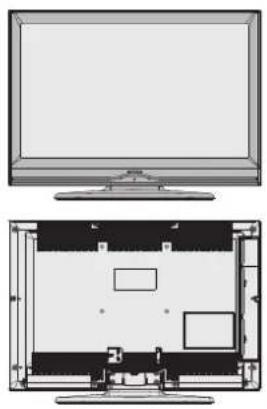 Finlux 32F703-M-IB - TV and Operating Buttons - 1