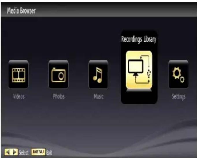 Finlux 32F6030-T-IB - Media Playback Using Media Browser - 1
