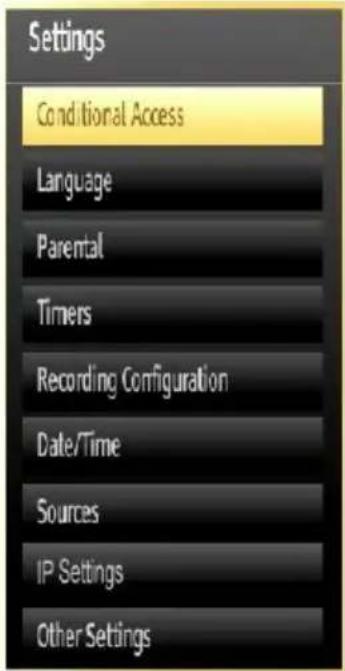 Finlux 32F6030-T-IB - Configuring Your TV's Settings - 1