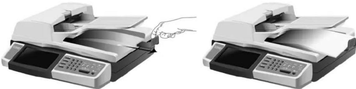 Visioneer NetScan 4000 - USING THE PAPER STOPPER - 1