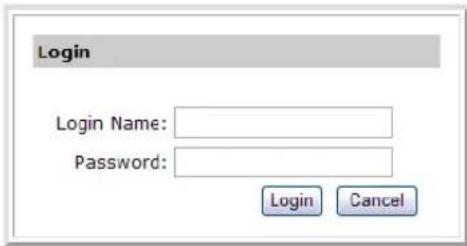 Login Login Name: Password: Login Cancel