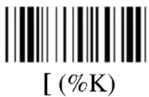 Unitech K2724 - Appendix C. Full ASCII Chart - 63