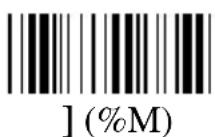 Unitech K2724 - Appendix C. Full ASCII Chart - 65