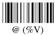 Unitech K2724 - Appendix C. Full ASCII Chart - 36